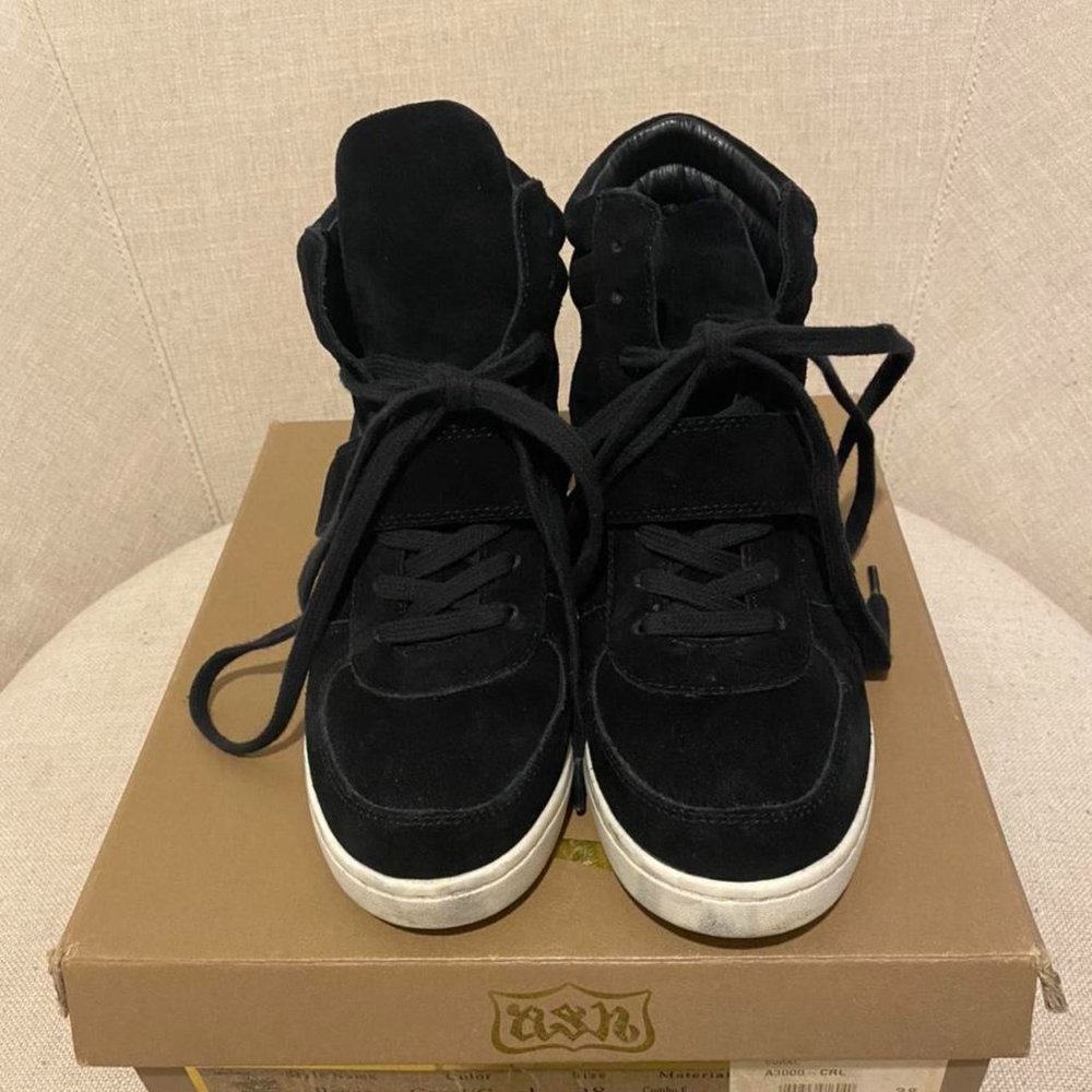 Ash Black Wedges, Size EU37